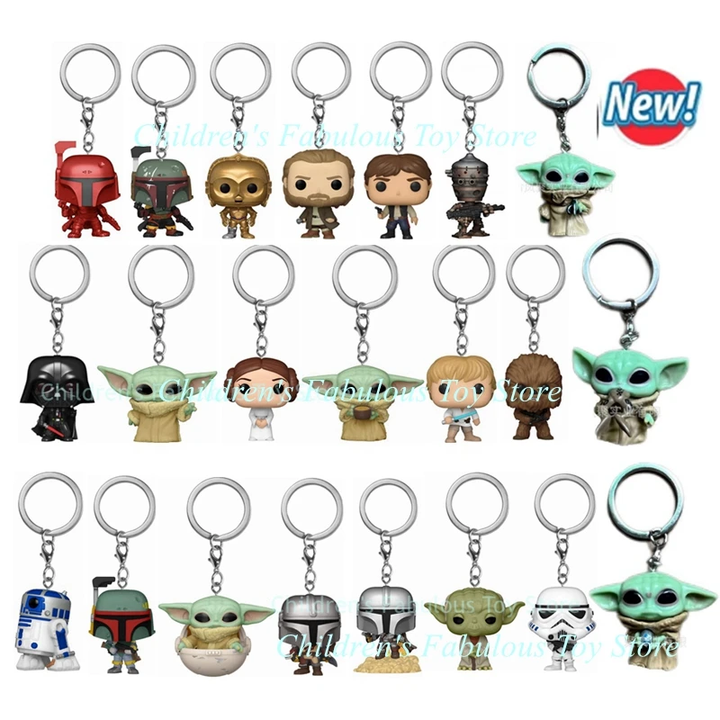 Baby Yoda Products - 29 Stile FUNKO Schlüsselanhänger Star Wars