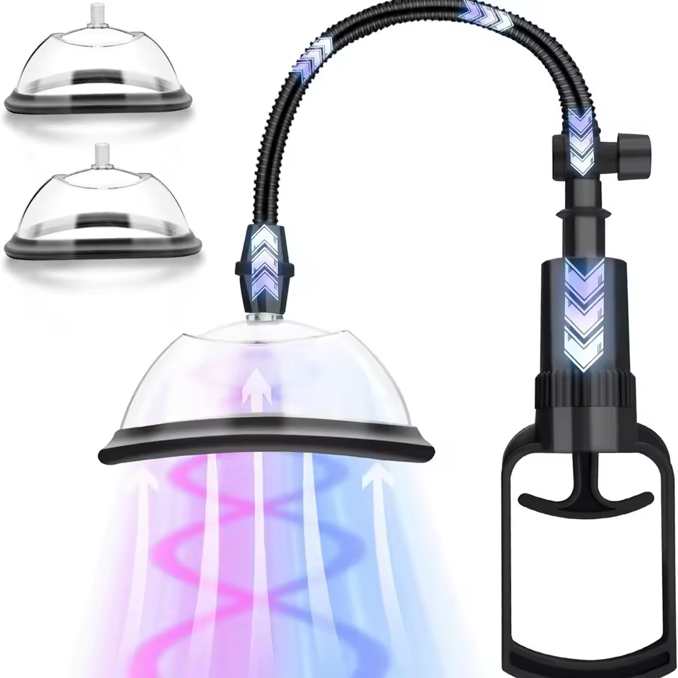 Breast Pump - Manuelle Vaginalpumpe, Brustmassagegerät, Pussy-Pumpe, Brustsaugmassagegerät, Vaginal-Klitoris-Saugnapf,