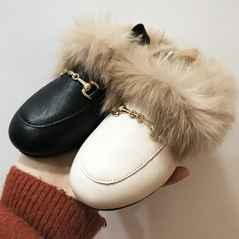 Baby Products Brand - Winter Kinder Pelz Prinzessin Schuhe Baby