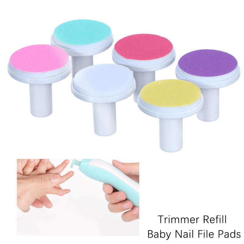 Baby Nail Trimmer Electric - Neu - 10 Stück Baby-Nagelfeilen-Pads Elektrischer