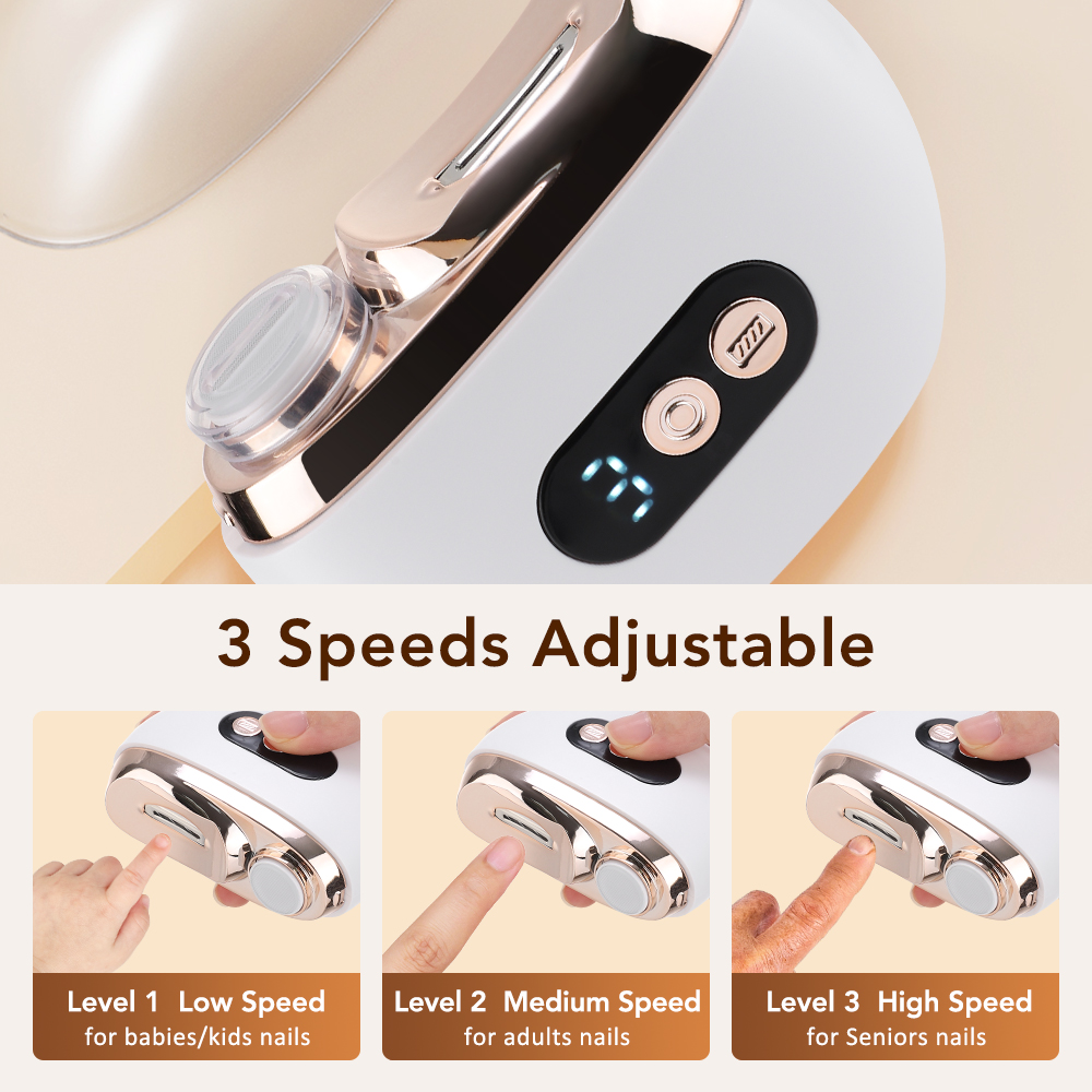 Neuer elektrischer Nagelknipse – Baby Nail Trimmer Electric Bewertung und Preis