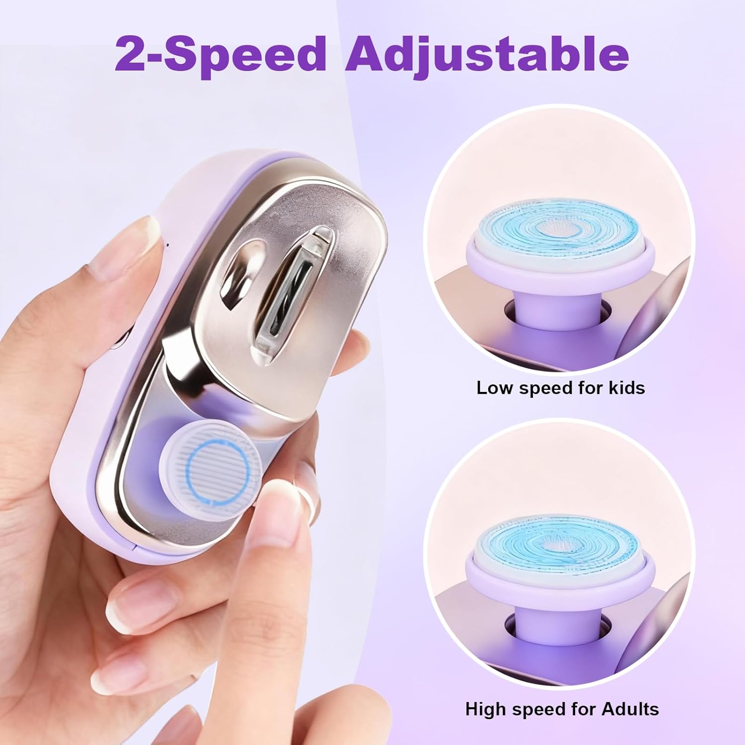 Elektrischer Nageltrimmer mit  – Baby Nail Trimmer Electric Bewertung und Preis