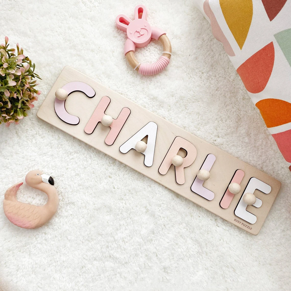 Personalisiertes Namenspuzzle  – Baby Products Gift Bewertung und Preis