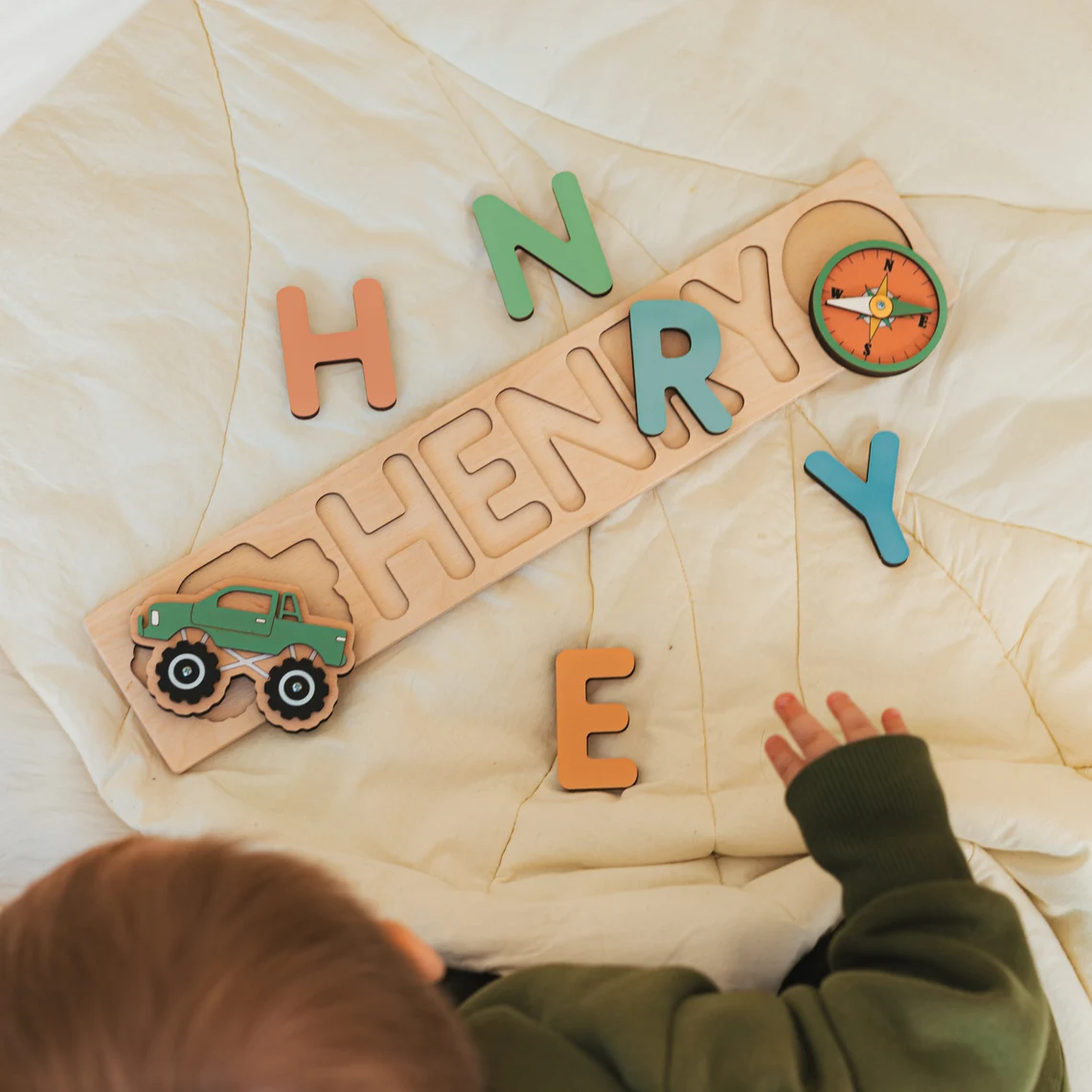 Personalisiertes Namenspuzzle  – Baby Products Gift Bewertung und Preis